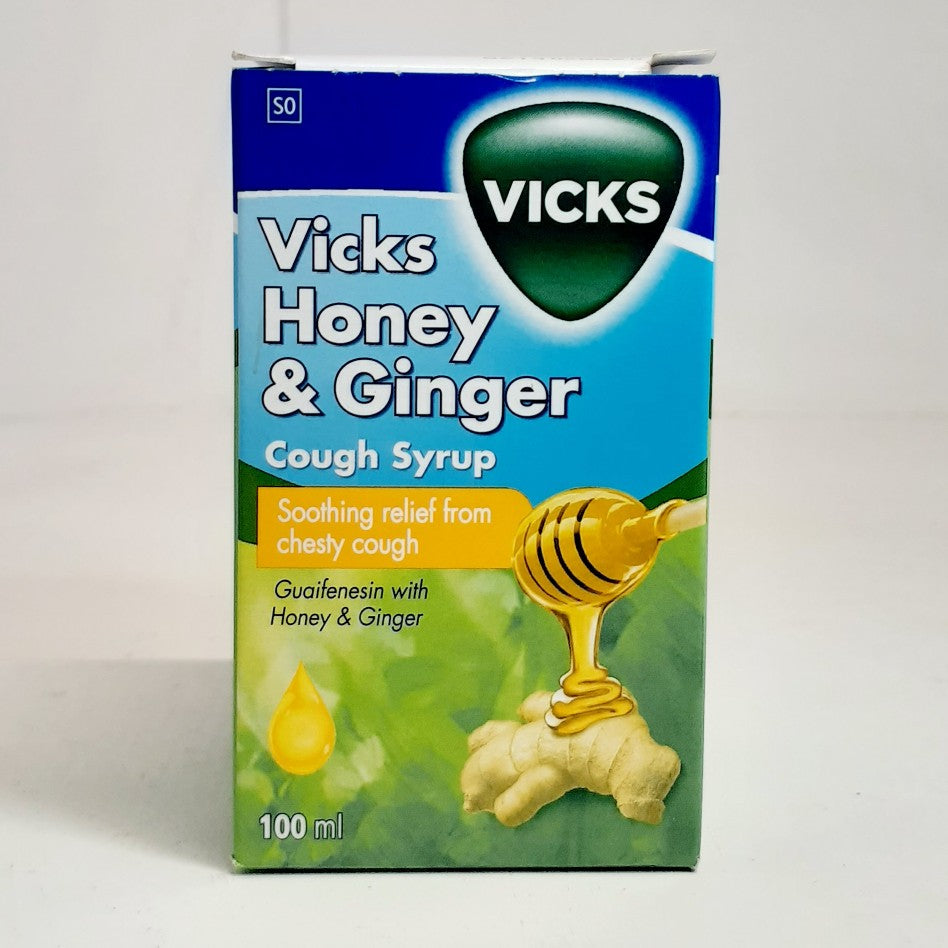 Vicks Cough Syrup Honey & Ginger 100ML