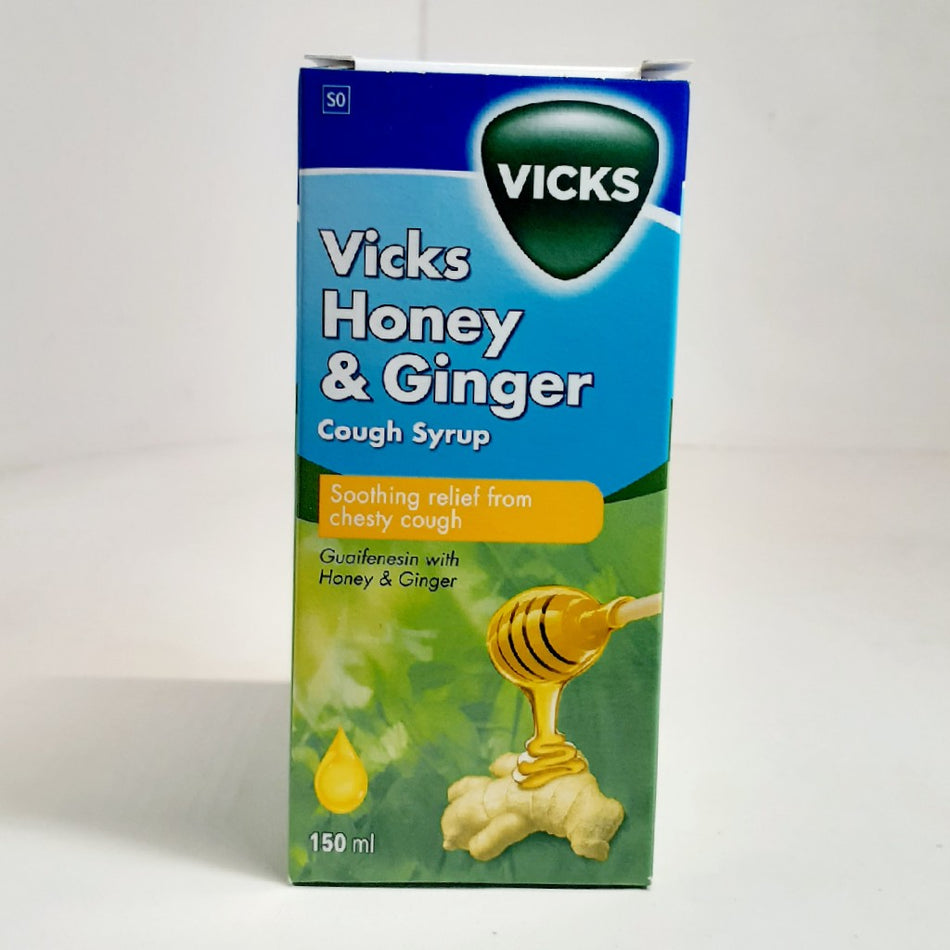 Vicks Cough Syrup Honey & Ginger 150ML