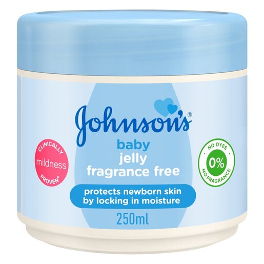 Johnson's Baby Jelly Fragrance Free 250ML -
