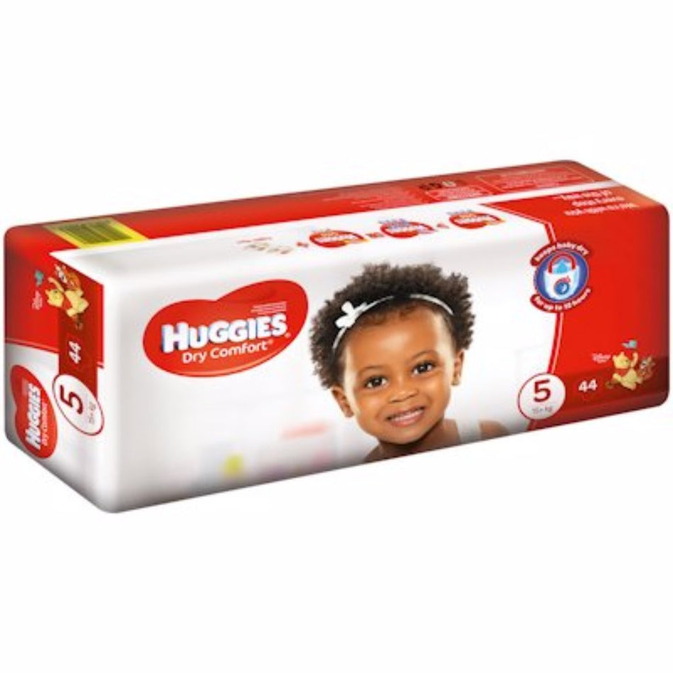 Huggies Dry Comfort Size 5 Value Pack- 44 Nappies
