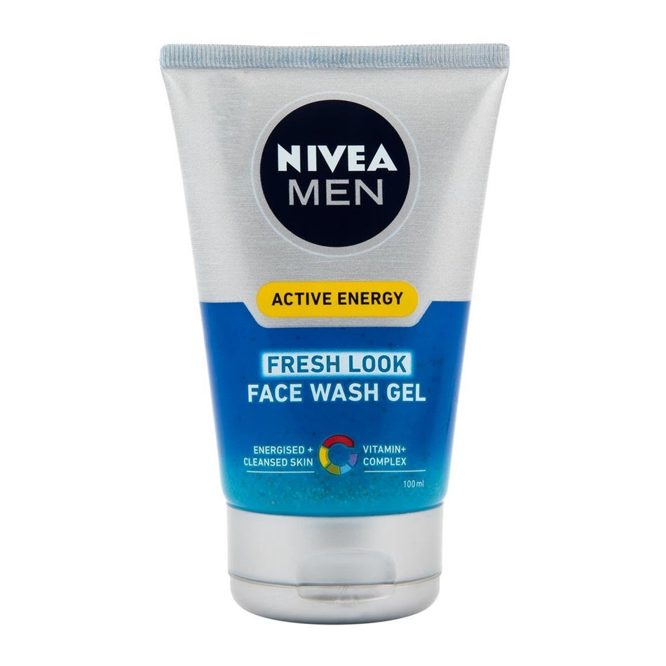 Nivea Face Wash Men Active Energy 100ML