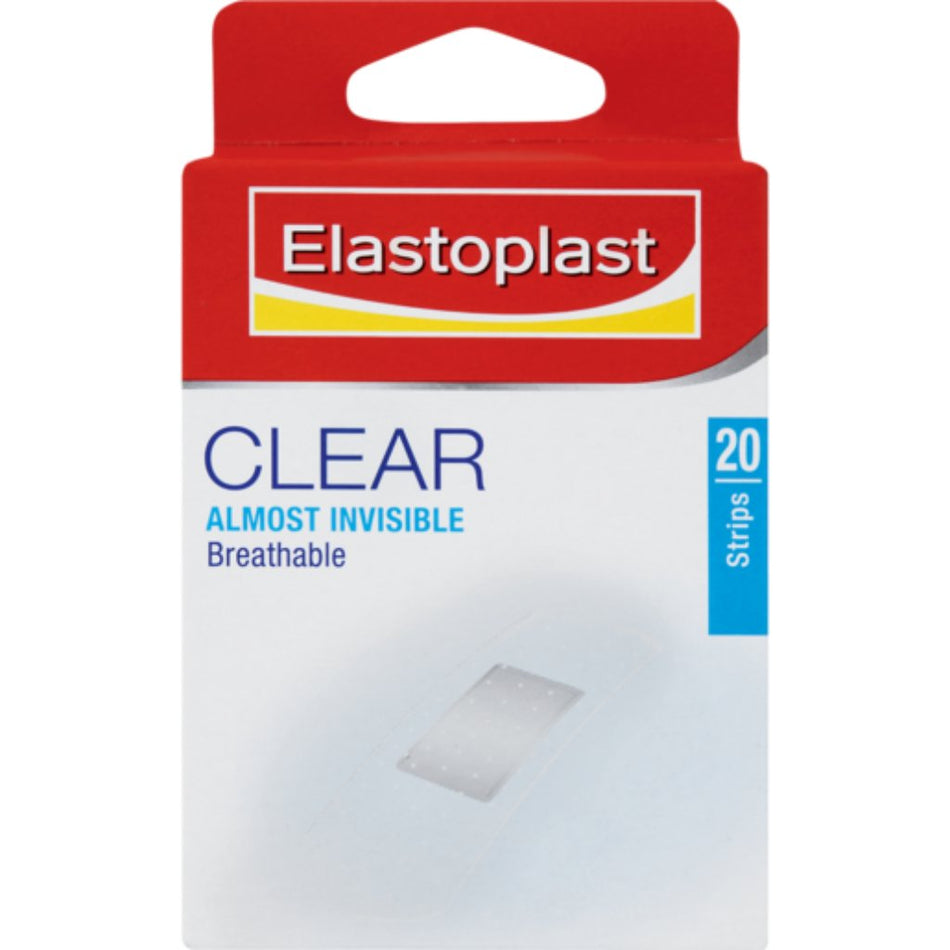 Elastoplast Plasters Clear 20'S