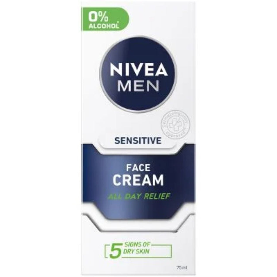 Nivea For Men Moisturiser Sensitive 75ML