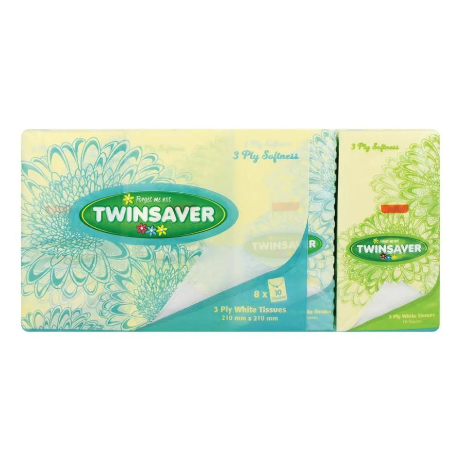 8'S Twinsaver Tissues Pockets 3ply