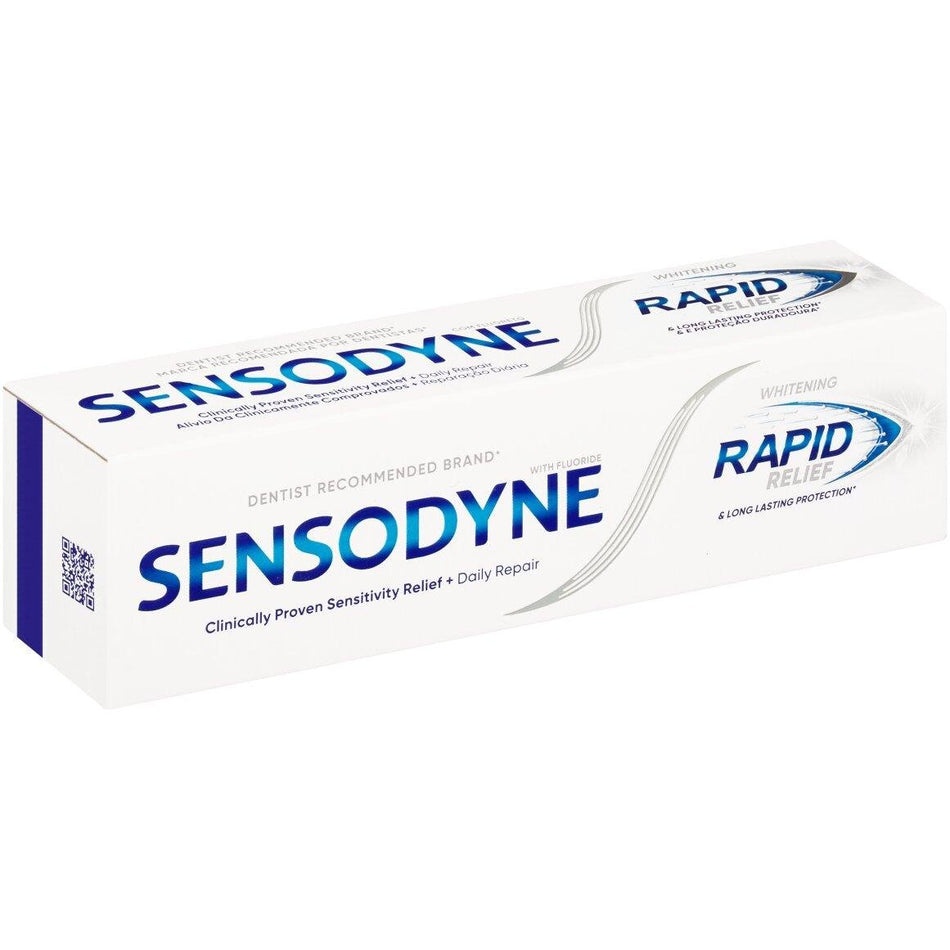 Sensodyne Toothpaste Rapid Relief Whitening 75ML