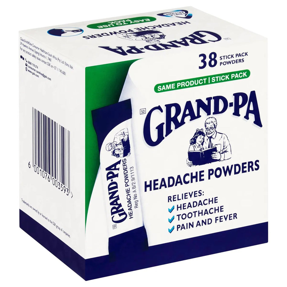 Grand-Pa Headache Powder 38 Pack