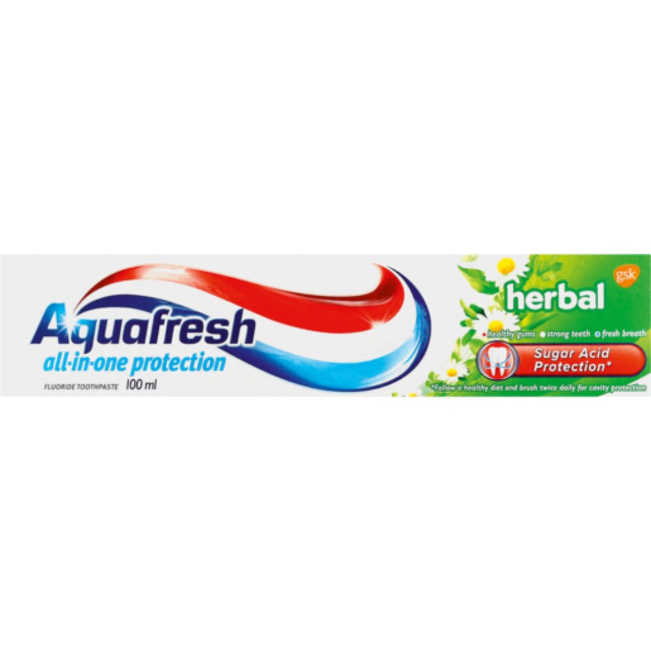 Aquafresh Toothpaste Herbal 100ML