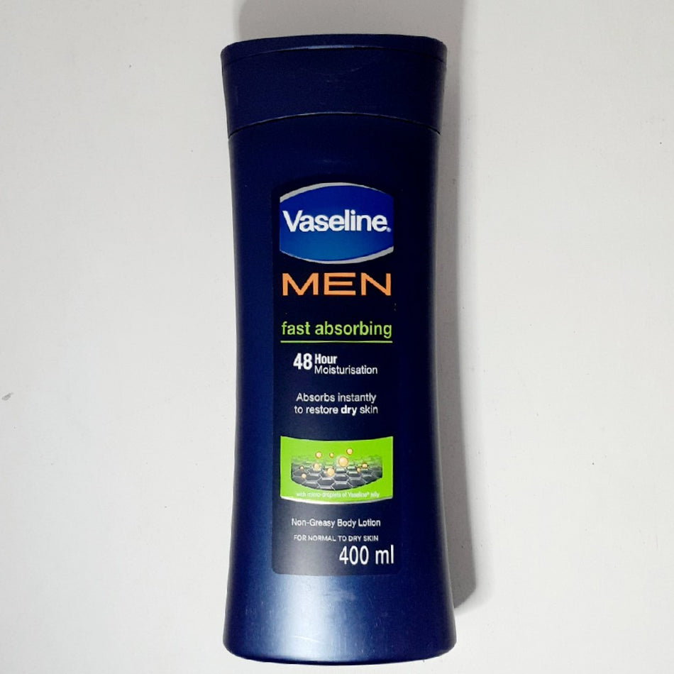 Vaseline Body Lotion Men Fast Absorbing 400ML