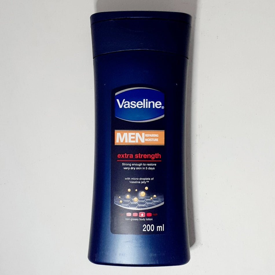 Vaseline Body Lotion Men Extra Strength 200ML