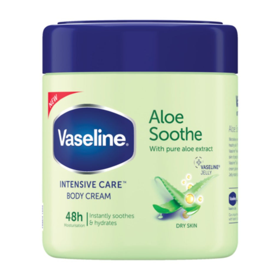 Vaseline Body Cream Aloe Soothe 400ML