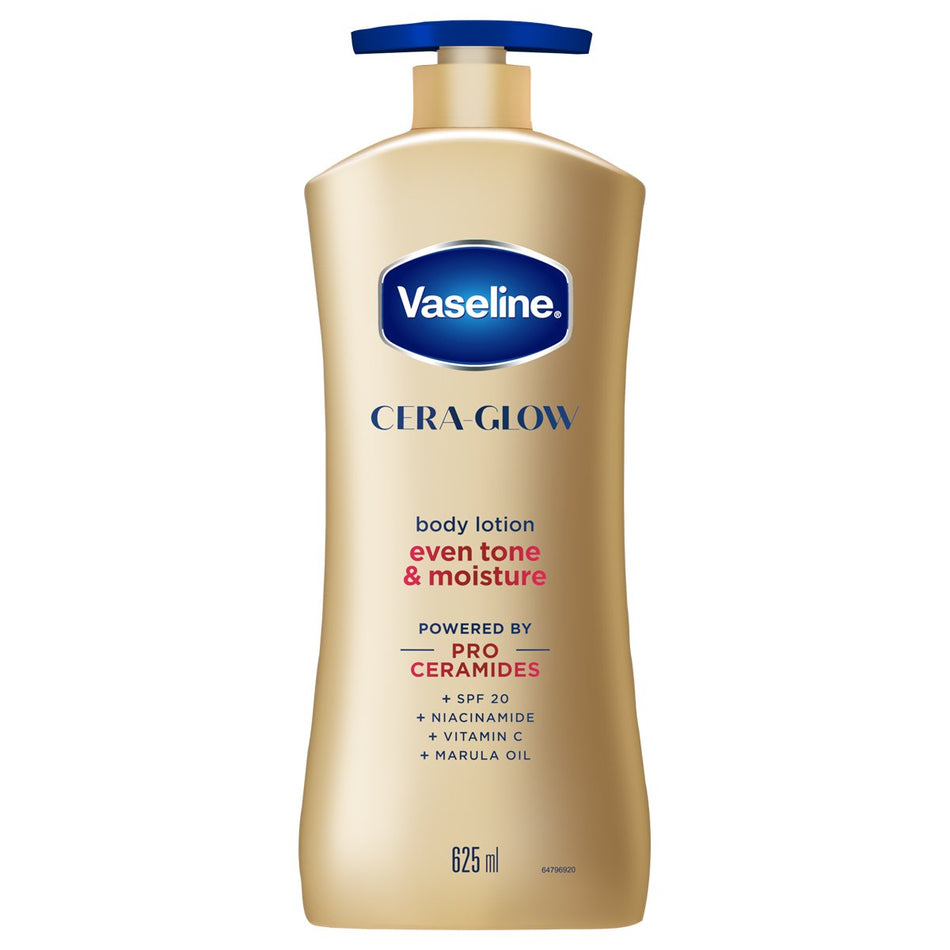 Vaseline Cera-glow Body Lotion Even Tone 625ml