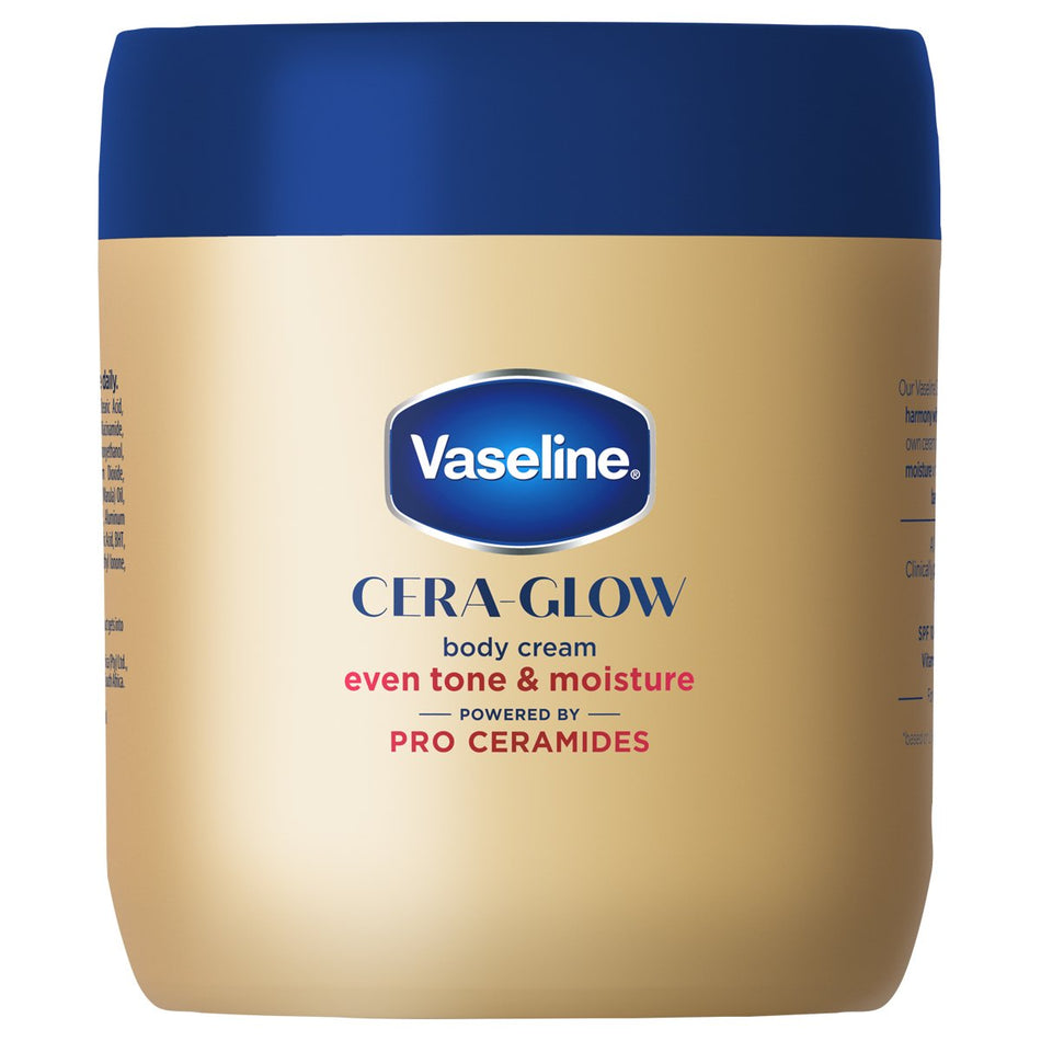 Vaseline Cera-glow Body Cream Even Tone 400ml