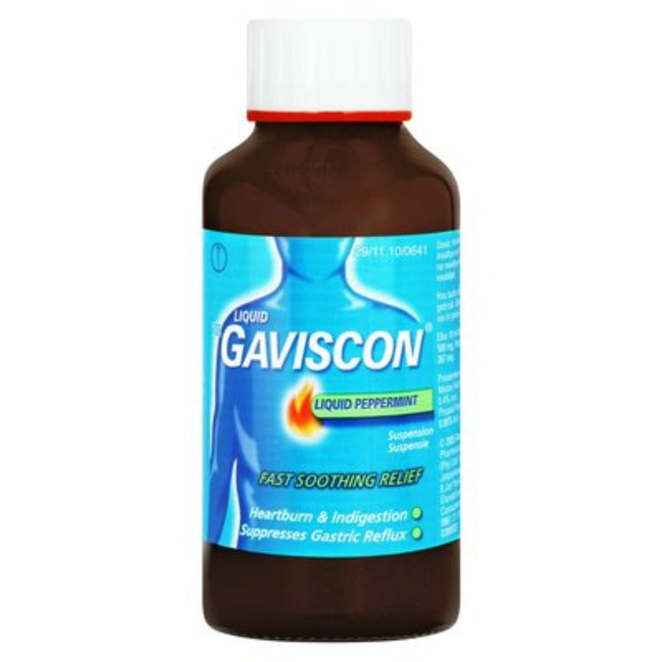 Gaviscon Liquid Antacid Peppermint 300ML