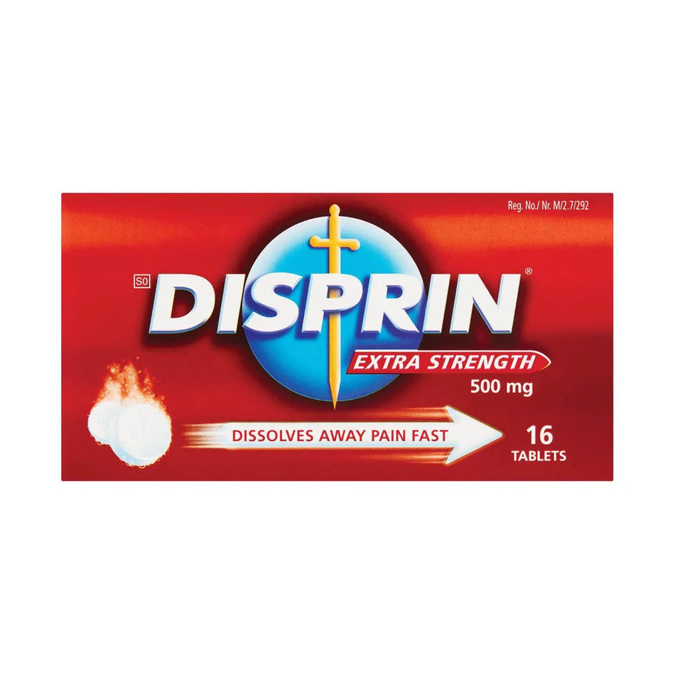 Disprin Pain Tablets Extra Strength 16'S