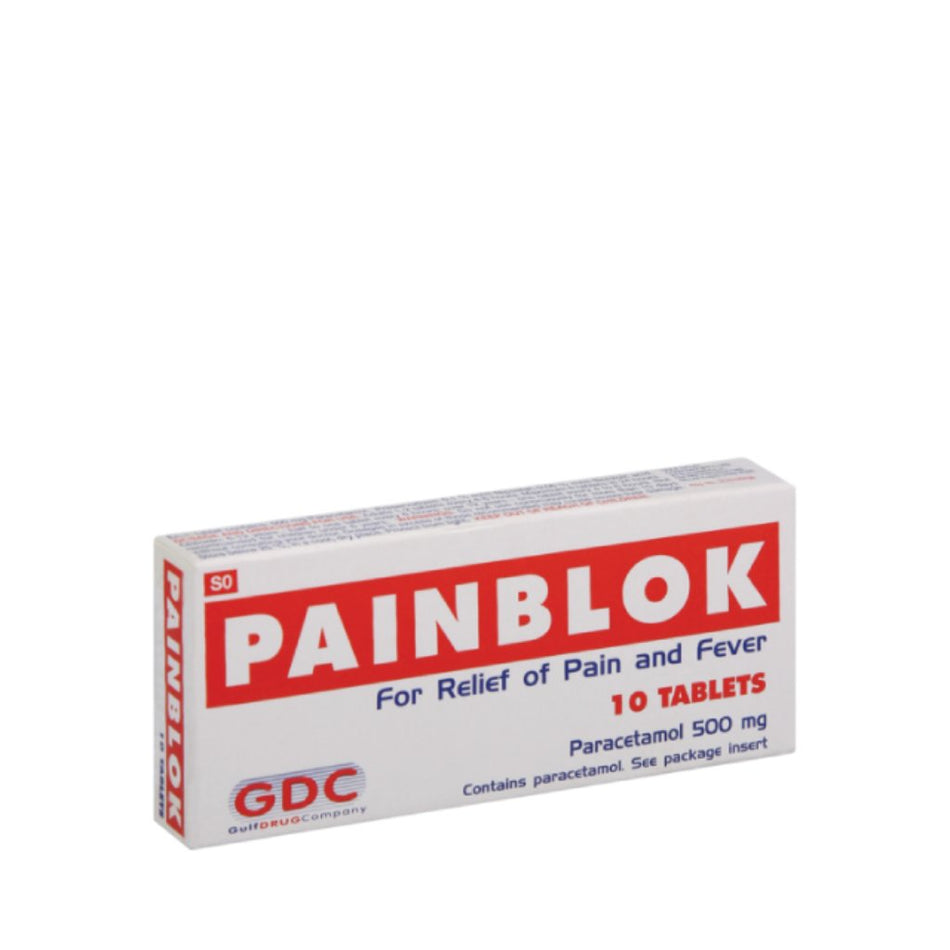 Gulf 500mg Paracetamol Tablets 10 Pack