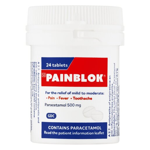Gulf 500mg Paracetamol Tablets 24 Pack -