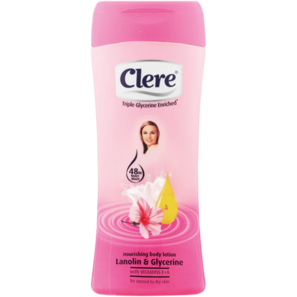 Clere Body Lotion Lanolin & Glycerine 400ML