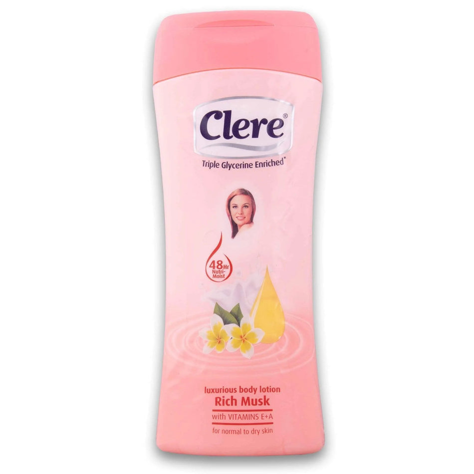 Clere Body Lotion Rich Musk 400ML