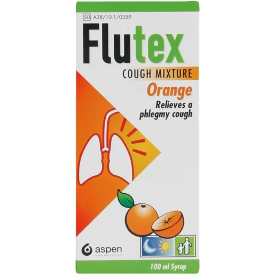 Flutex Cough Syrup Orange 100ML
