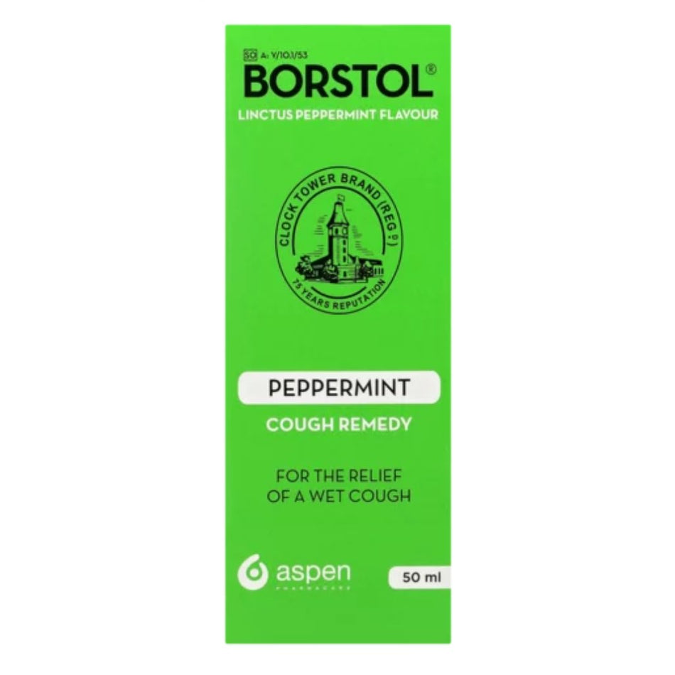Borstol Cough Syrup Peppermint 50ML