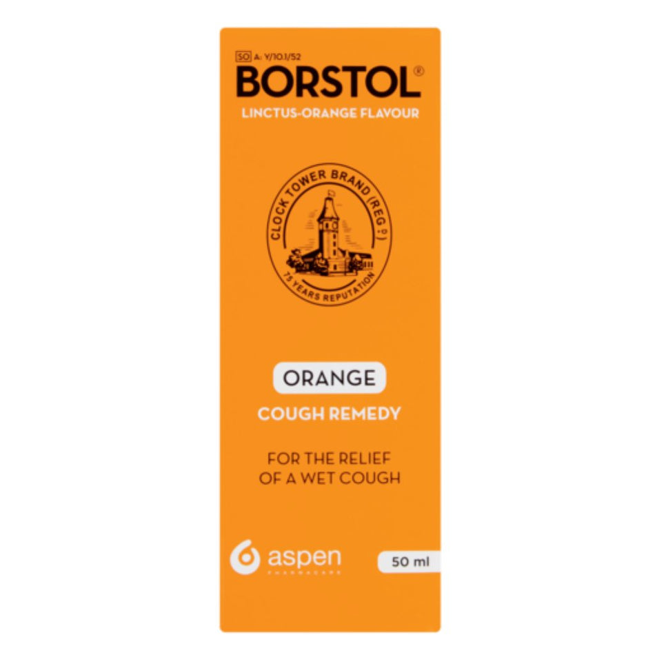 Borstol Cough Syrup Orange 50ML