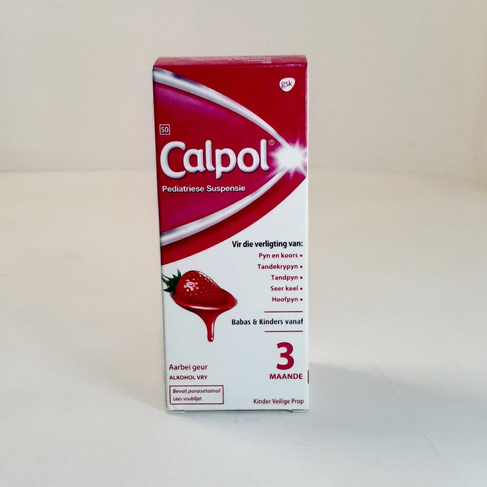 Calpol Pain Medication Paediatric Syrup Strawberry 100ML
