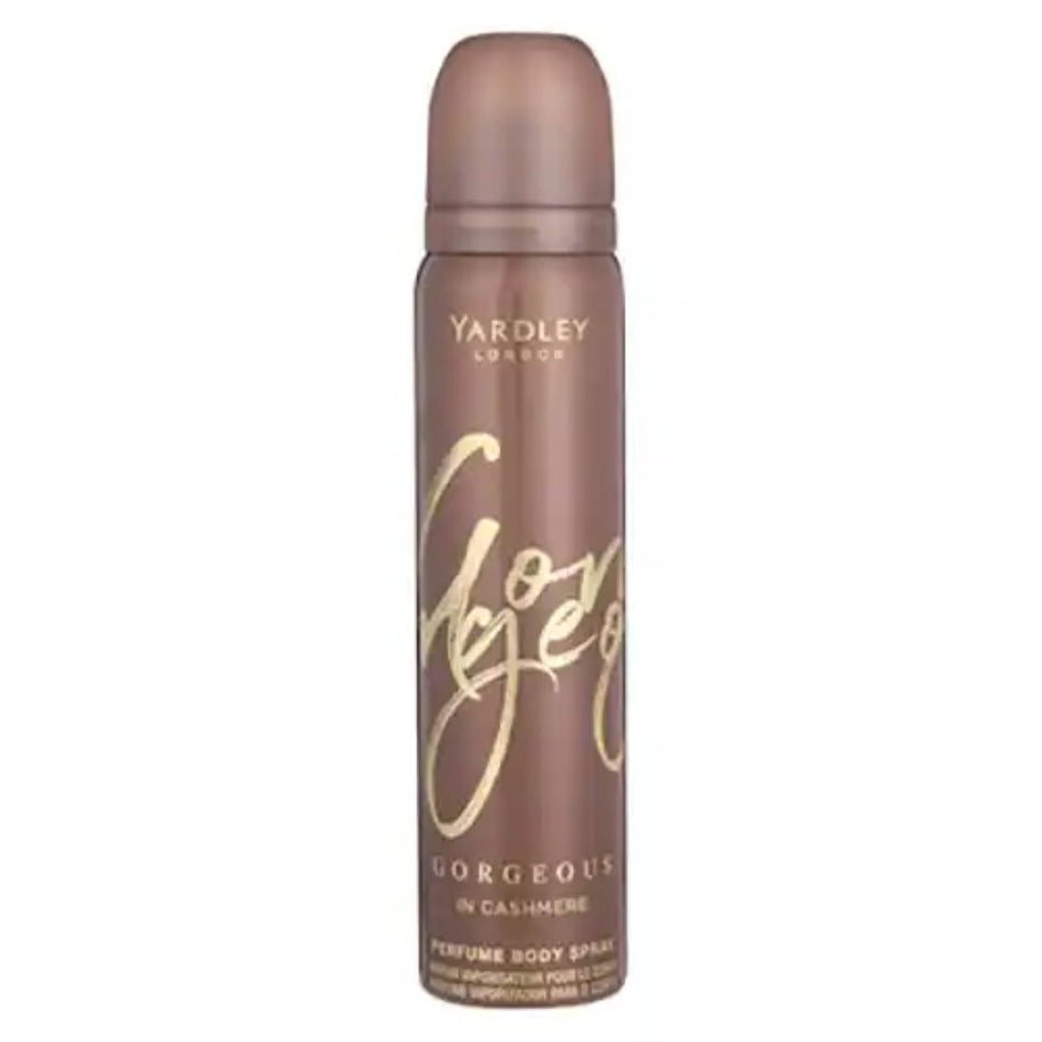 Yardley Body Spray Gorgeous In Cashmere 90ML