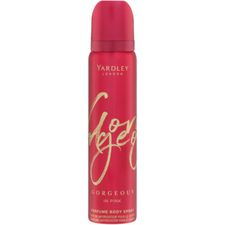 Yardley Body Spray Gorgeous Pink 90ML