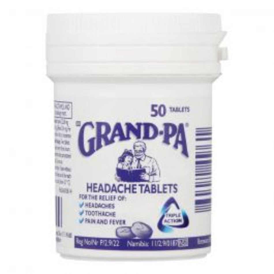 Grand-Pa Headache Tablets 50 Pack