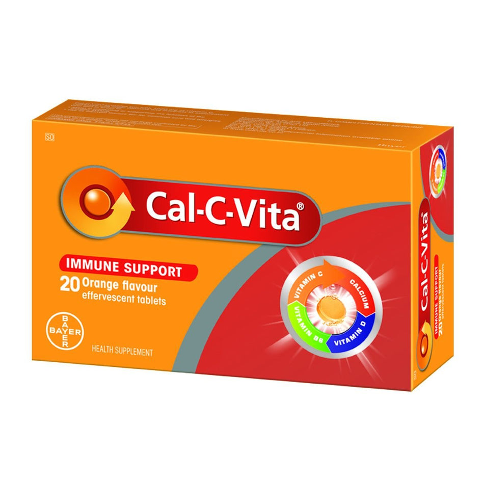 Cal-C-Vita Vitamins Effervescent Tablets 20'S