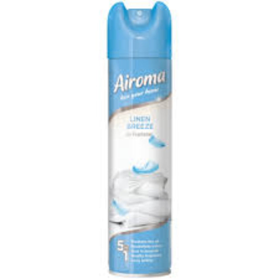 Airoma Air Freshener Linen Breeze 210ML
