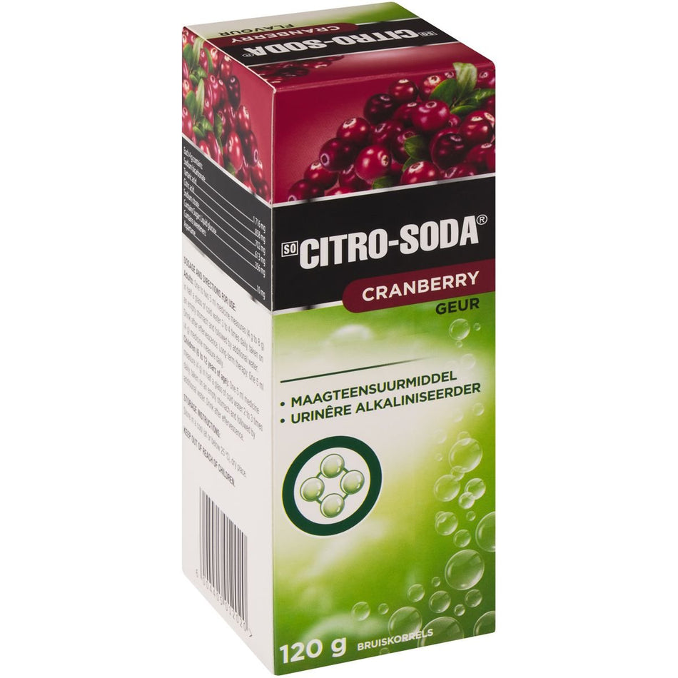 Citro Soda Antacid Cranberry 120G