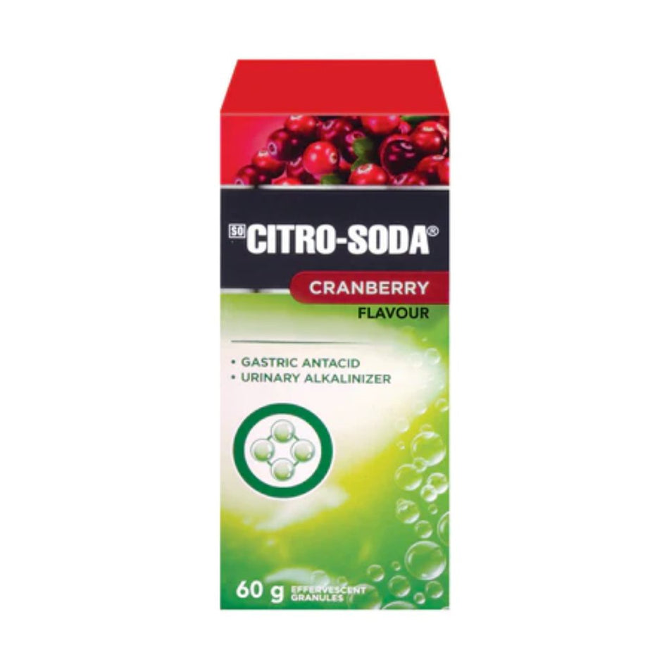 Citro Soda Antacid Cranberry 60G