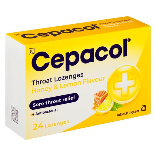Cepacol Medicine Honey & Lemon 24'S -