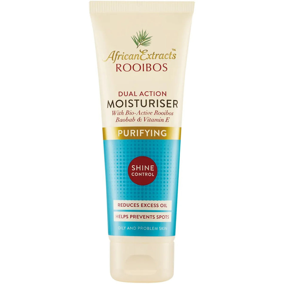 African Extracts Moisturiser Dual Action 75ML