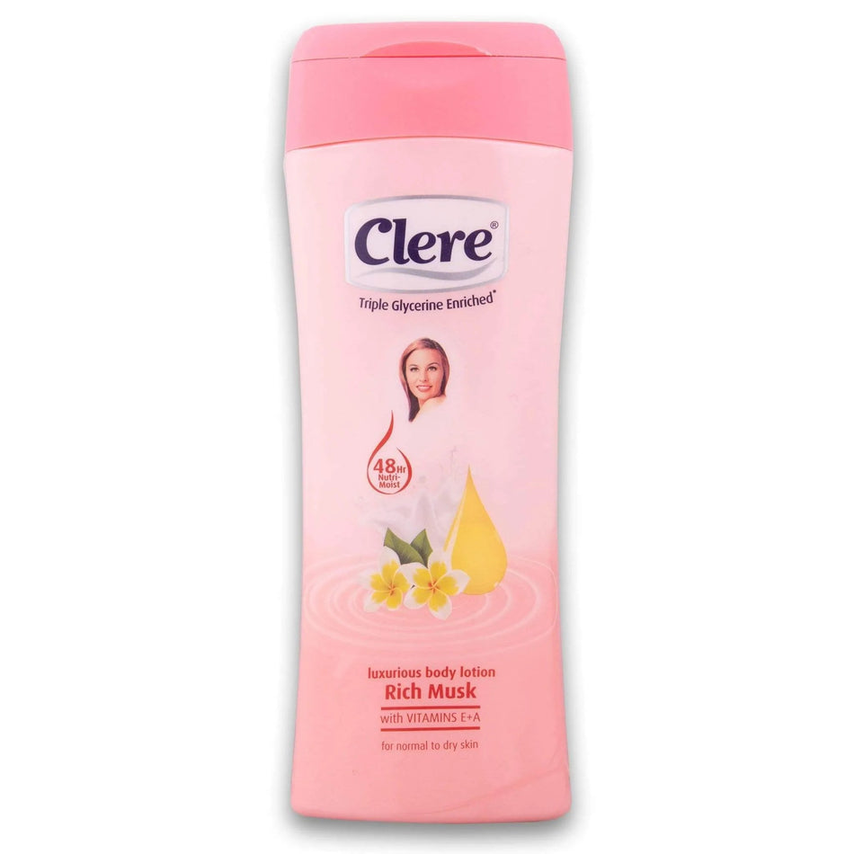 Clere Body Lotion Rich Musk 200ML