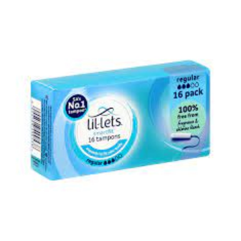 Lil-Lets Non Applicator Tampons 16'S Regular