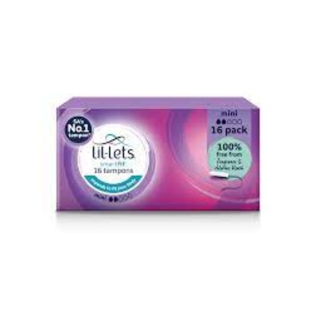 Lil-Lets Non Applicator Tampons 16'S Mini