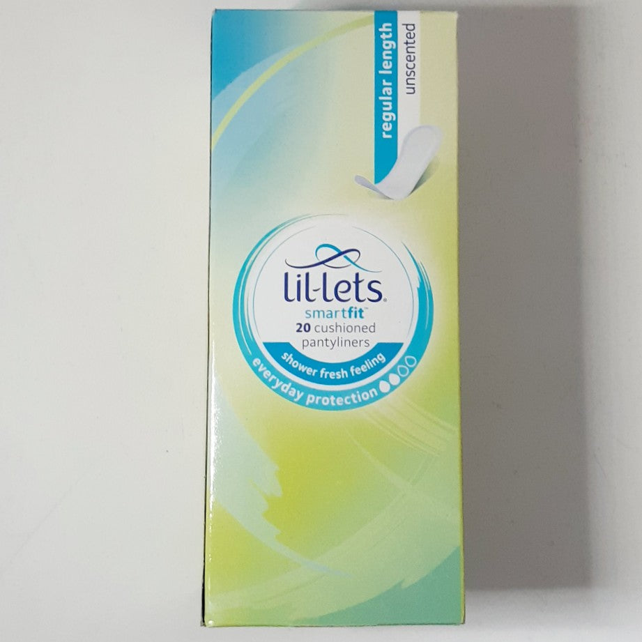 Lil-Lets Smart Fit Unscented Thick Panty Liners 20'S -
