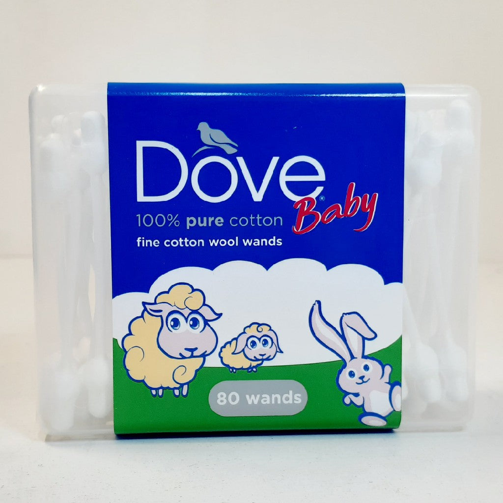 Dove Baby Fine Cotton Wool Wands 80'S -