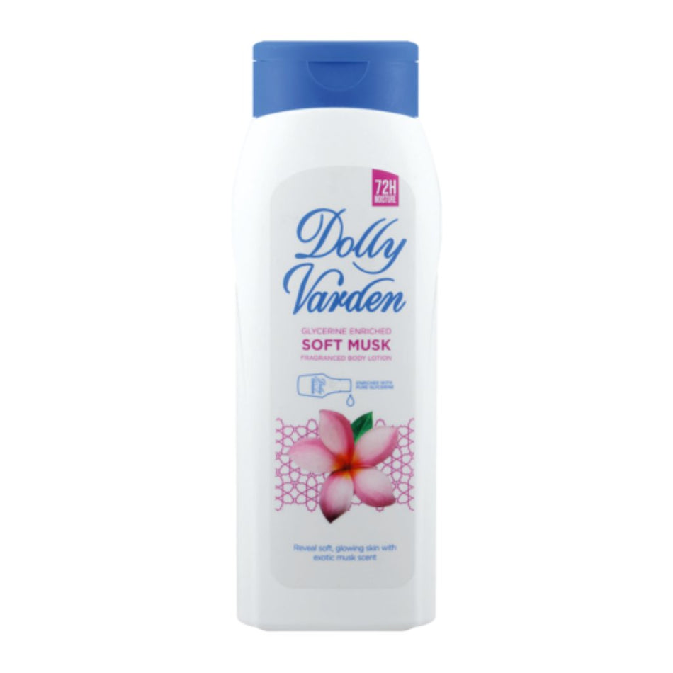 Dolly Varden Body Lotion Soft Musk 375ML