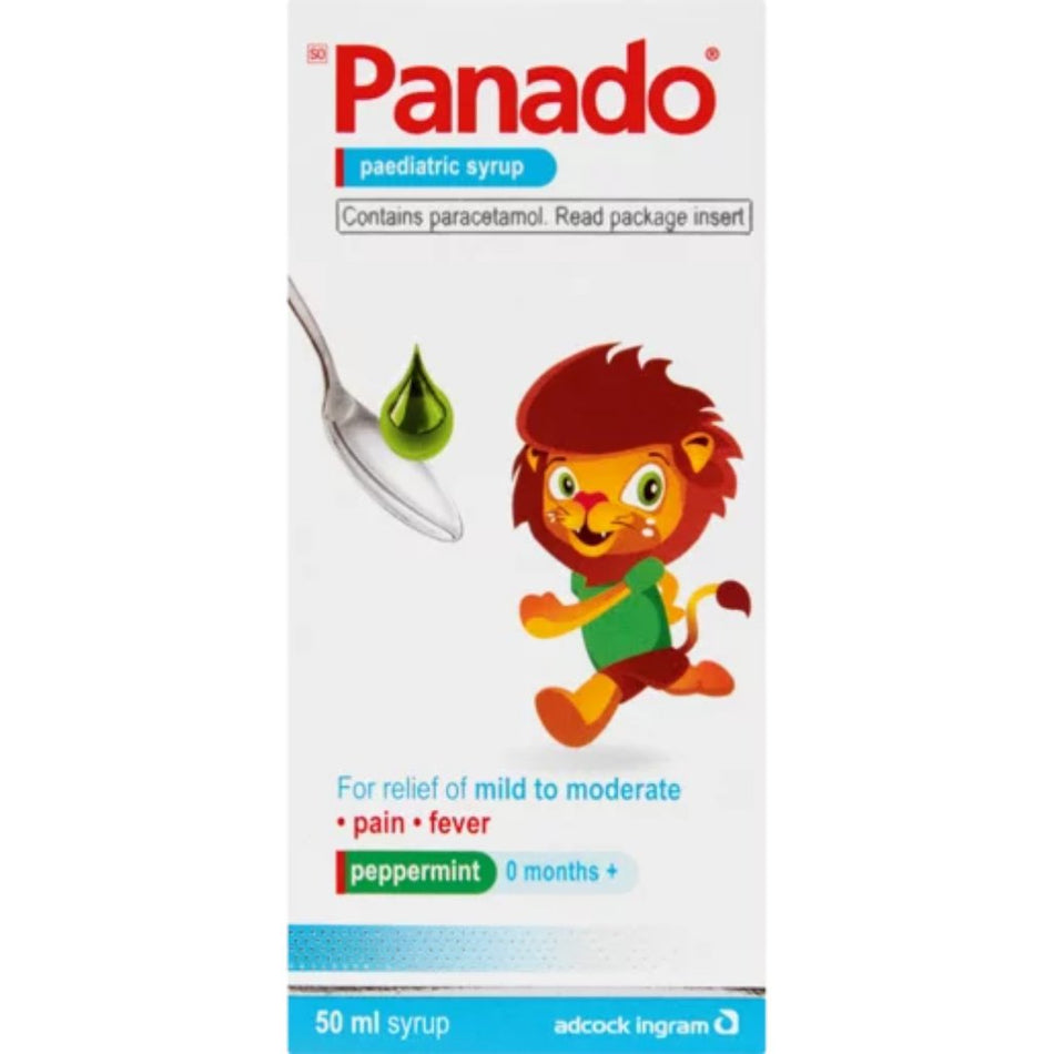 Panado Pain Medication Paediatric Syrup 50ML