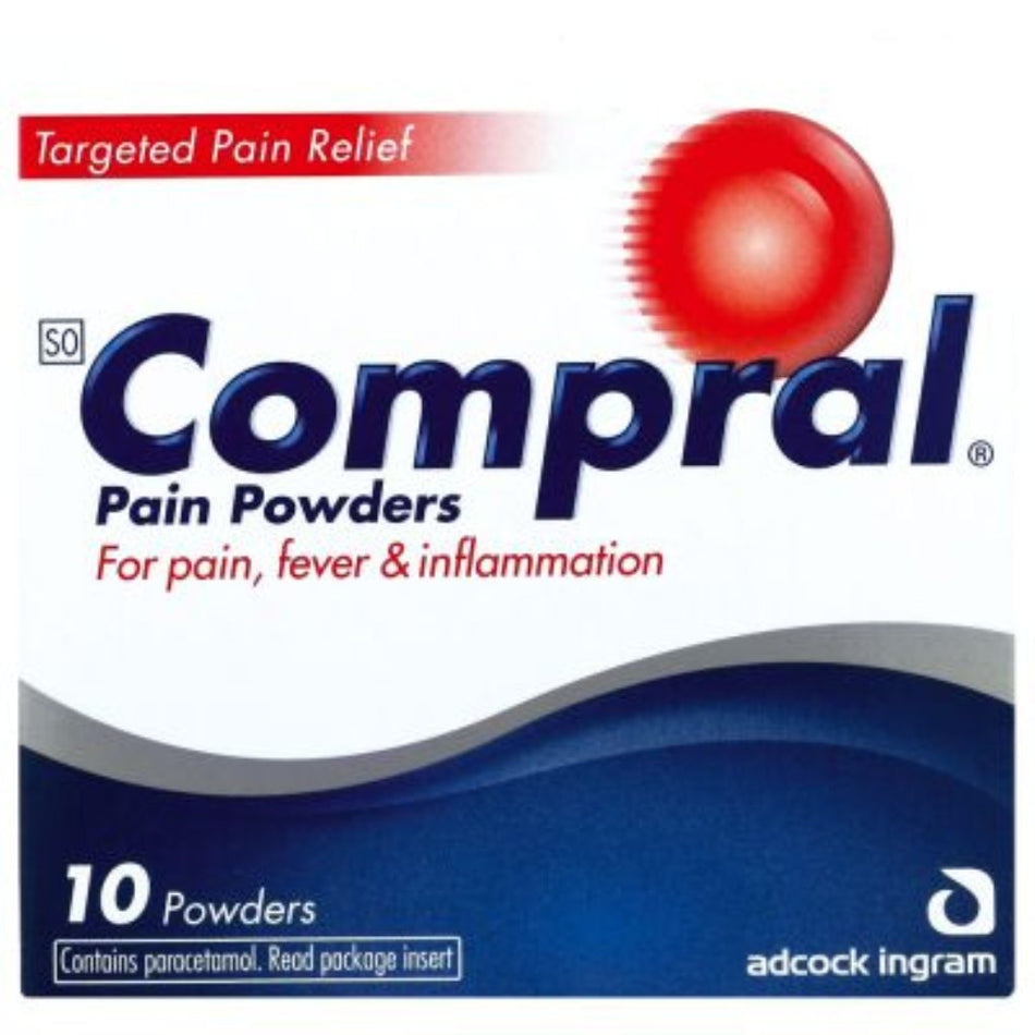 Compral Pain Medication Powders 10'S