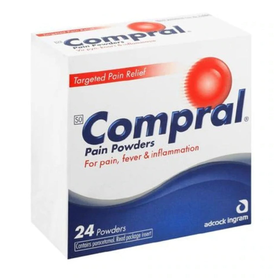 Compral Pain Medication Powders 24'S
