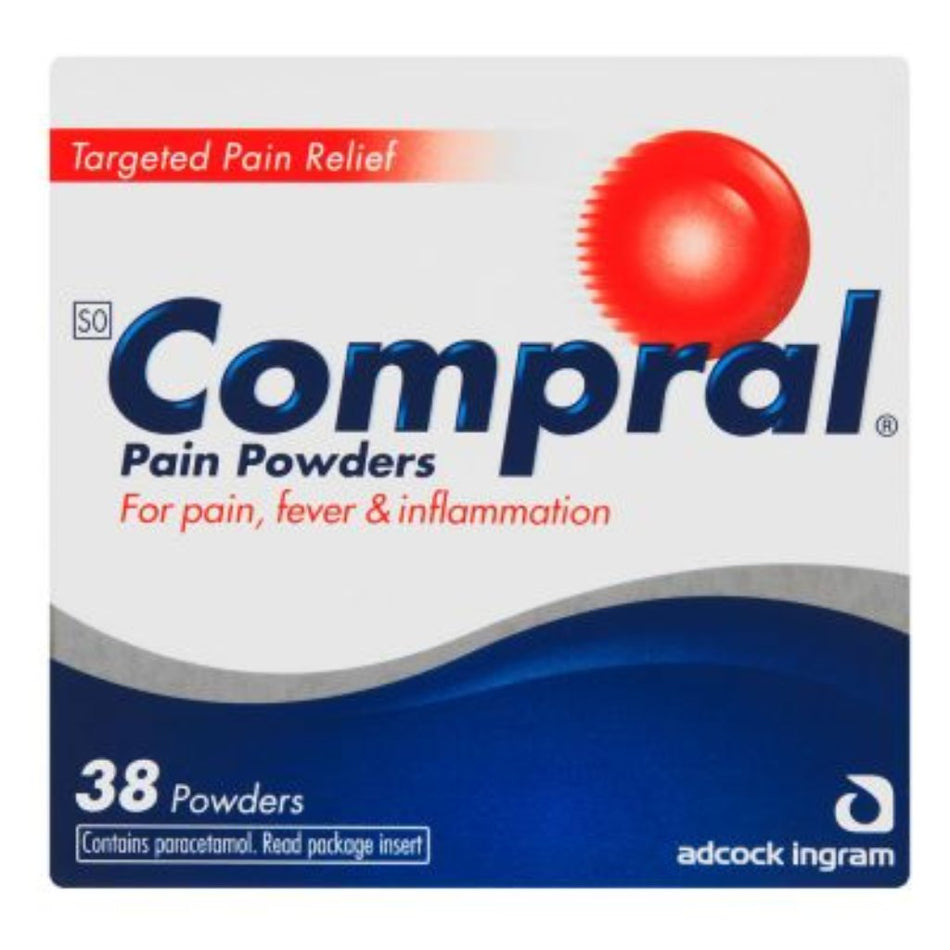 Compral Pain Medication Powders 38'S
