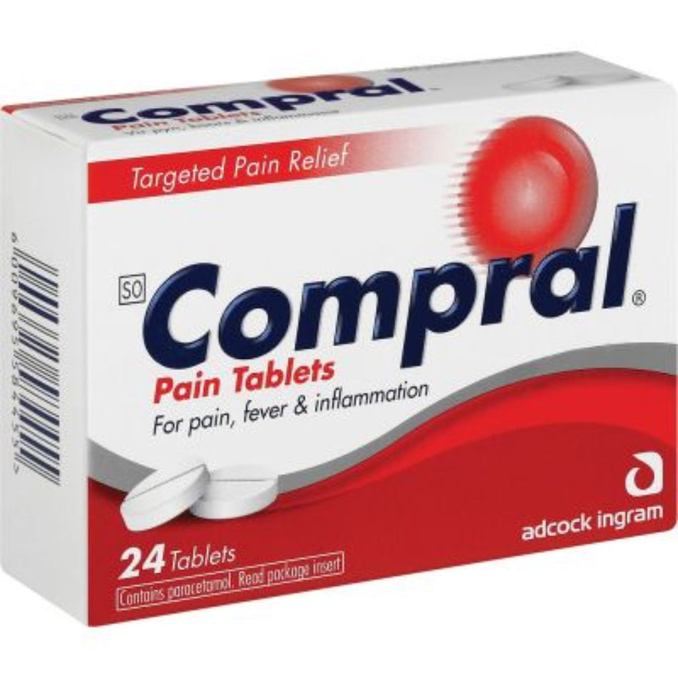 Compral Pain Medication Tablets 24'S