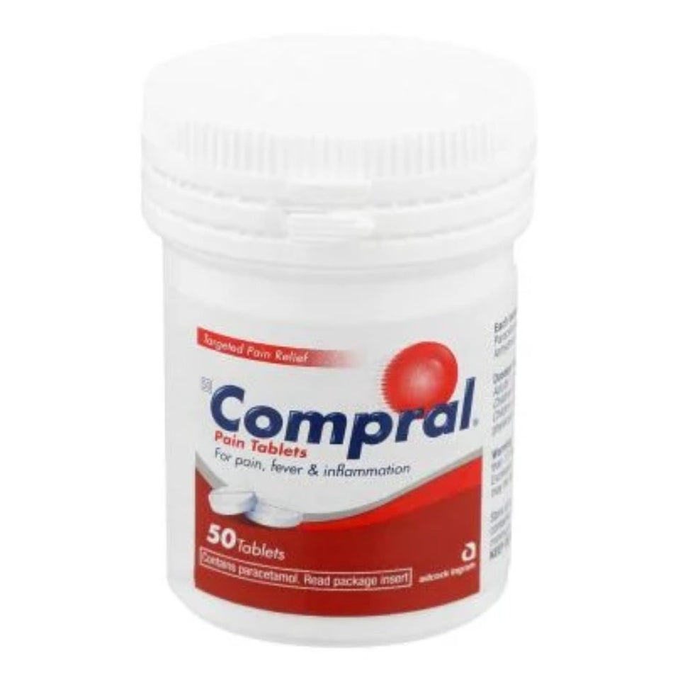 Compral Pain Medication Tablets 50'S