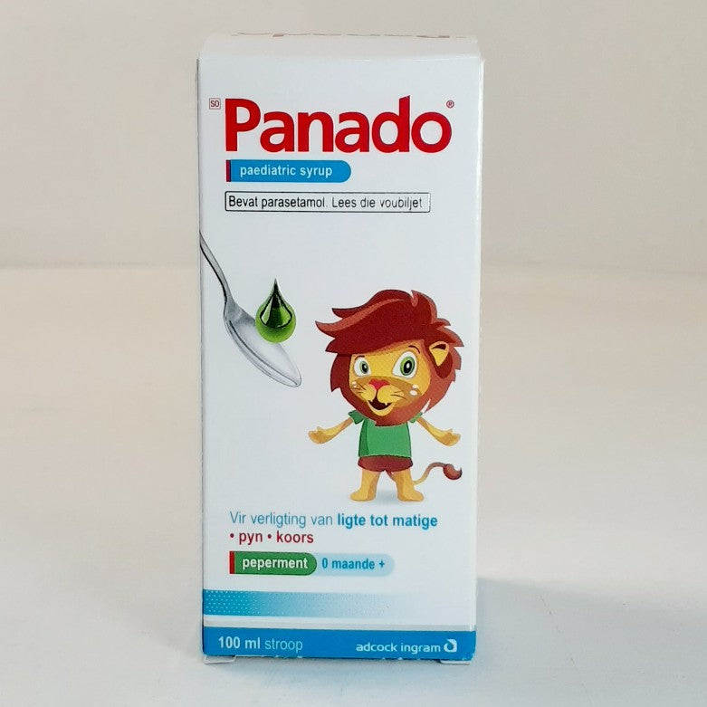 Panado Pain Medication Paediatric Syrup Peppermint 100ML