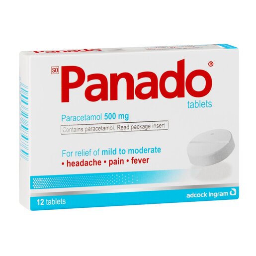 Panado Pain Medication Tablets 12 Pack