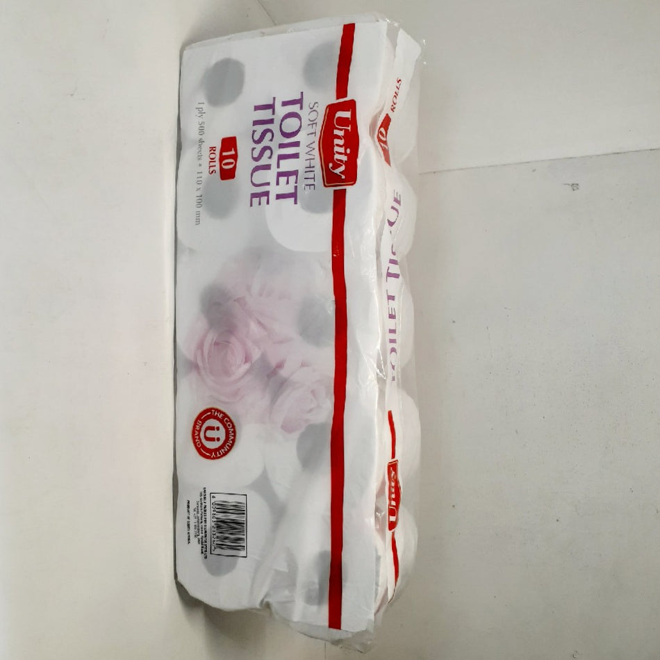 Unity Toilet Paper Unwrapped 10'S